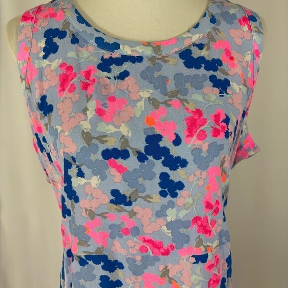 Joules Sleeveless Neon Color Dress - Picture 3 of 6